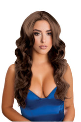 Salma Premium Brown Stylable Wig with Luxurious Curls Wigs